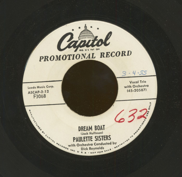 Dream Boat - Leave My Honey Be (7inch, 45rpm) Dream Boat - Leave My Honey Be (7inch, 45rpm)
