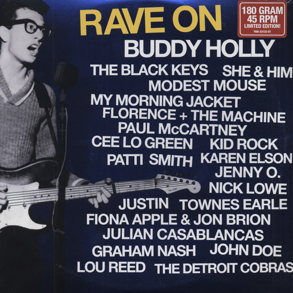Va Rave On Buddy Holly (2-LP180g 45RPM) Limited Va Rave On Buddy Holly (2-LP180g 45RPM) Limited