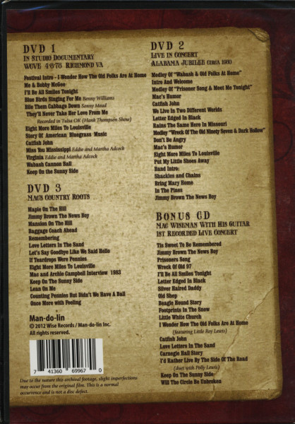 Legacy - An American Treasure (3-DVD + 1-CD Box Set)