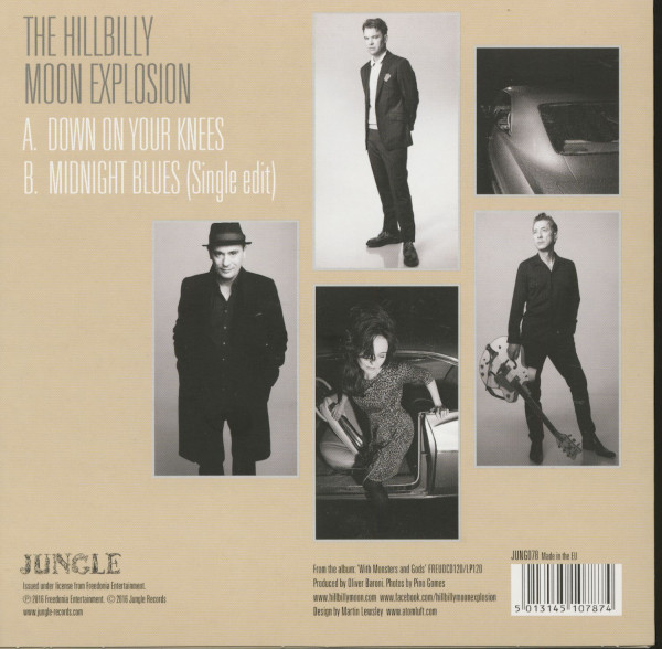 Down On Your Knees (45rpm, PS, sc)