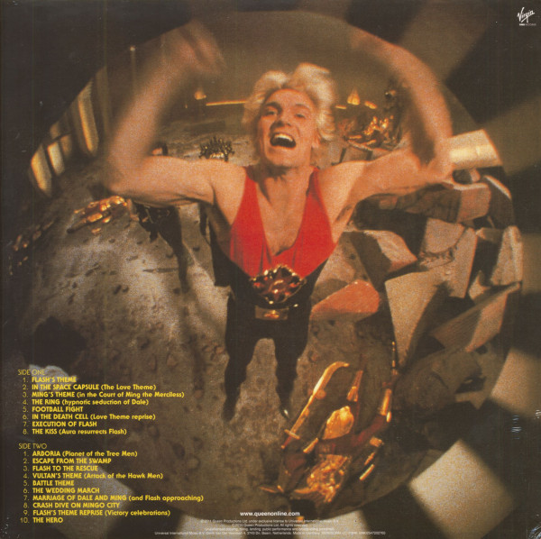 Flash Gordon - Original Soundtrack Music (LP, 180g Vinyl)
