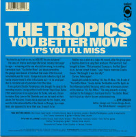 Aperçu: You Better Move b-w It's You I'll Miss (7inch, 45rpm, PS, red wax) Aperçu: You Better Move b-w It's You I'll Miss (7inch, 45rpm, PS, red wax)