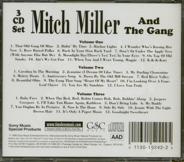 36 Sing Along Favorites (3-CD)