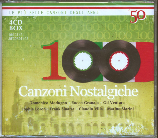 100 Canzoni Nostalgiche 1950s (4-CD) 100 Canzoni Nostalgiche 1950s (4-CD)