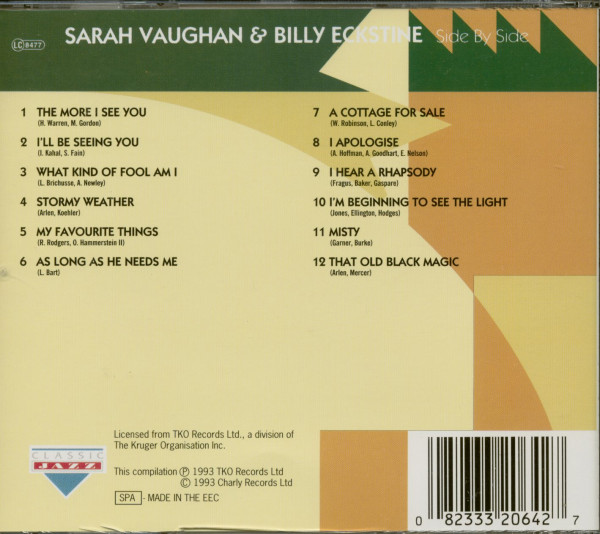 Sidy By Side (CD)