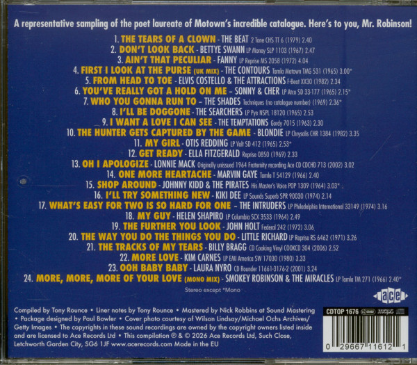 Shop Around - The Smokey Robinson Songbook (CD)