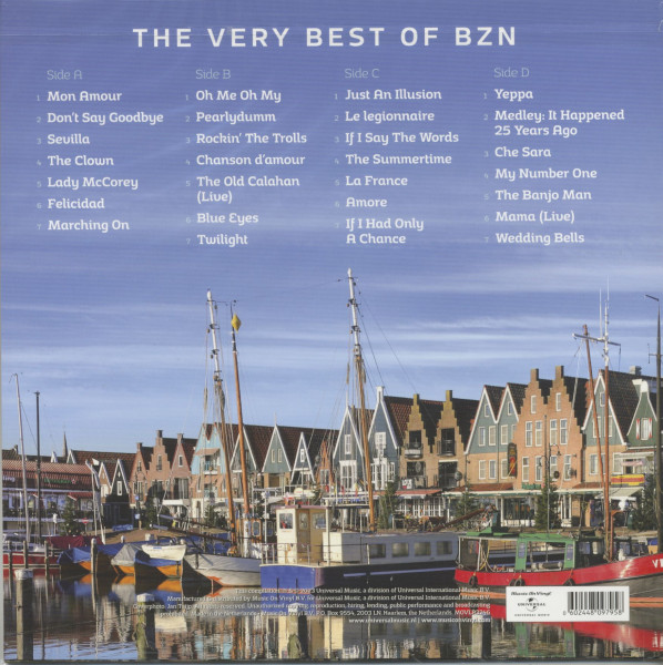 The Very Best Of BZN (2-LP, 180g Vinyl)