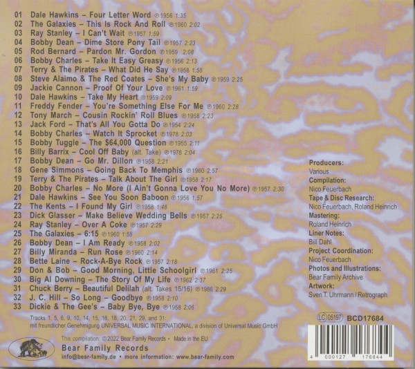 Vol.46 - Rockabilly & Rock 'n' Roll From The Vaults Of Chess Records (CD)