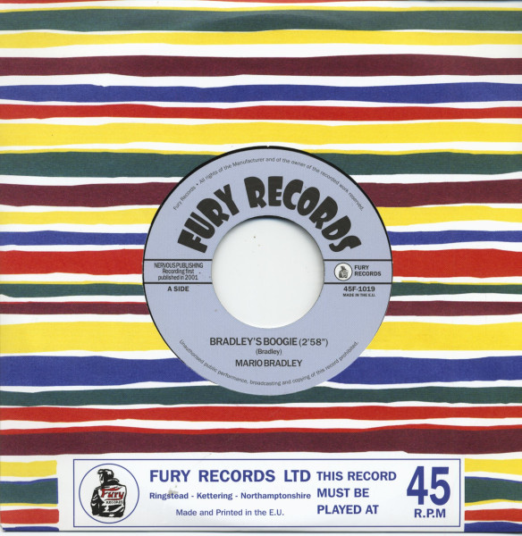 Bradley's Boogie - She's Got Me Hypnotised (7inch, 45rpm) Bradley's Boogie - She's Got Me Hypnotised (7inch, 45rpm)