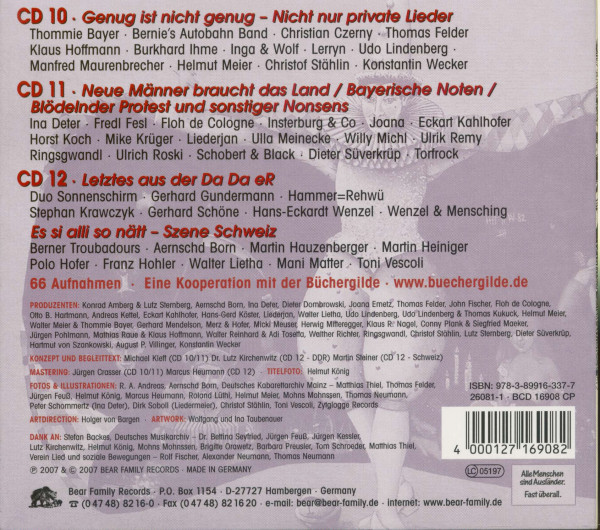 Für wen wir singen - Liedermacher, Vol.4 (3-CD)