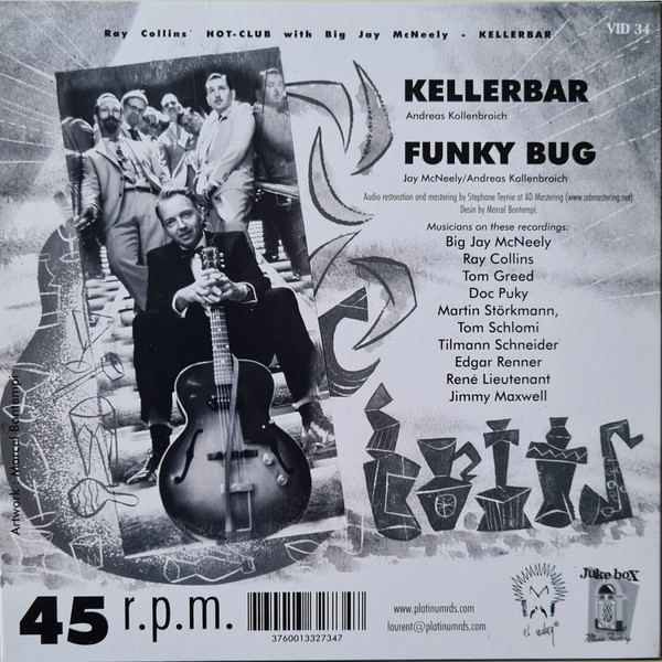 Kellerbar - Funky Bug (7inch, 45rpm, PS, BC)