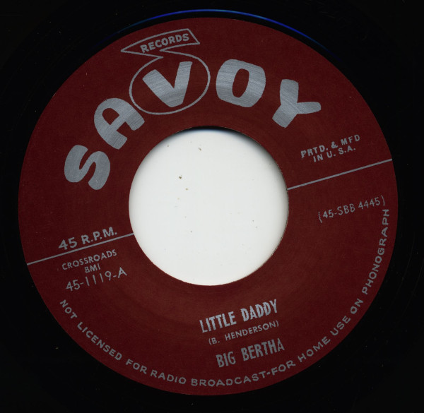 Mercy, Mr. Percy - Little Daddy (7inch, 45rpm)