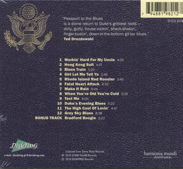 Passport To The Blues (CD)