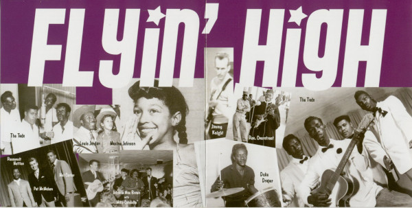 Flyin' High - A Collection Of Phoenix Blues, Rhythm, and Spirit From The 1950's And 60's (CD)