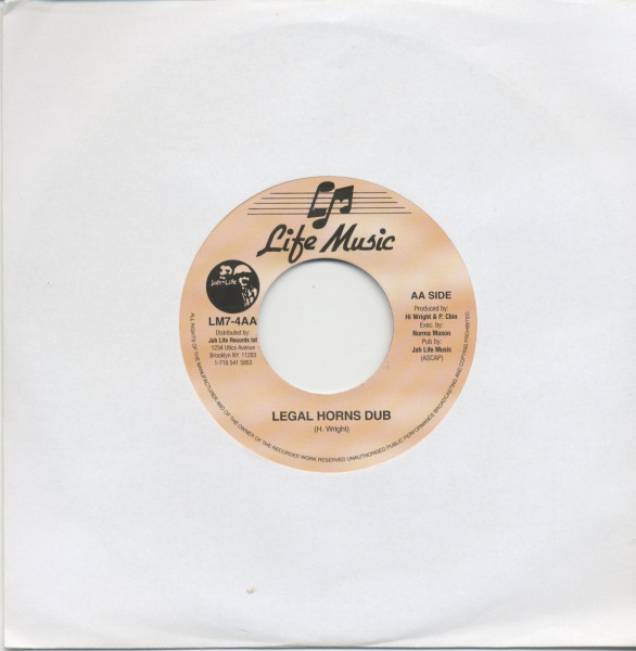 If Yu Did Hear - Legal Horns Dub (7inch, 45rpm)
