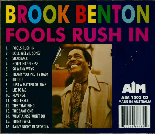 Fools Rush In (CD)