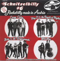 Aperçu: Schnitzelbilly No.6 - Rockabilly Made In Austria (7inch, EP, 33rpm, Ltd.) Aperçu: Schnitzelbilly No.6 - Rockabilly Made In Austria (7inch, EP, 33rpm, Ltd.)