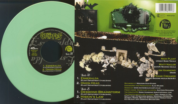 Esmeralda (7inch, EP, 45rpm, PS, Pastel Green Vinyl)
