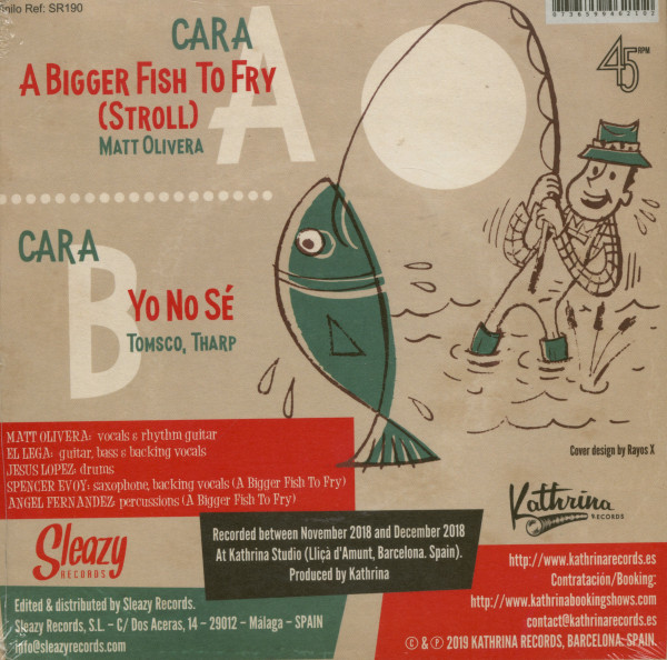 A Bigger Fish To Fry - Yo No Se (7inch, 45rpm, PS)