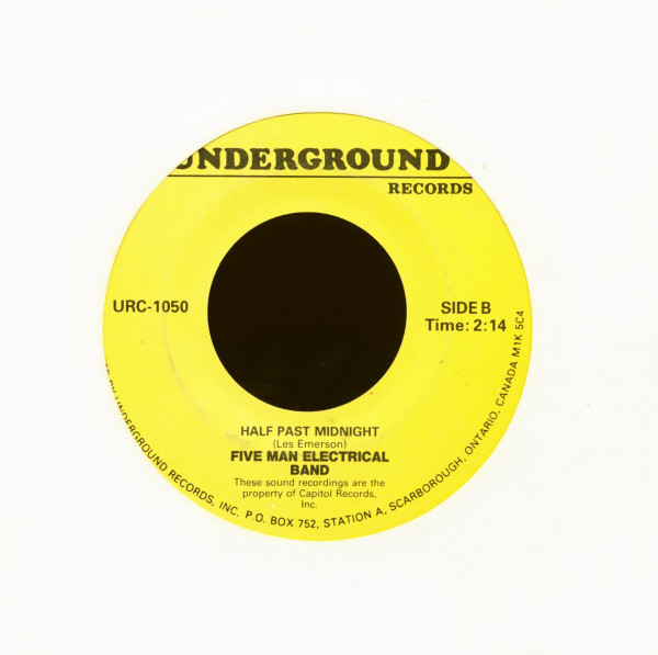 No Matter What Shape (Your Stomach's In) - Half Past Midnight (7inch, 45rpm)