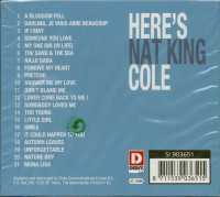 Aperçu: Here's Nat King Cole (CD) Aperçu: Here's Nat King Cole (CD)