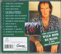 Aperçu: The Legendary Wild Bob Burgos & His Houserockers - Restless 'n' Rockin' (CD) Aperçu: The Legendary Wild Bob Burgos & His Houserockers - Restless 'n' Rockin' (CD)