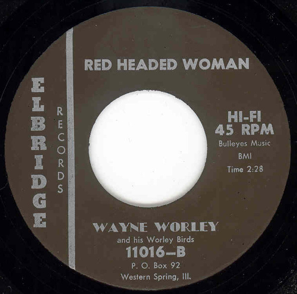 To Be Alone - Red Headed Woman (7inch, 45rpm)