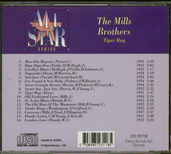 Tiger Rag (CD)