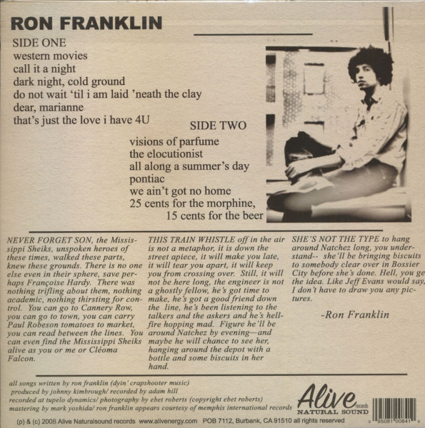 Ron Franklin (LP, Ltd. Edition)