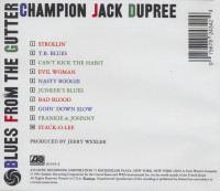 Aperçu: Blues From The Gutter - Champion Jack Dupree (CD) Aperçu: Blues From The Gutter - Champion Jack Dupree (CD)