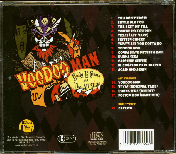 La Crioux, Rudy Hoodoo Man (2012)