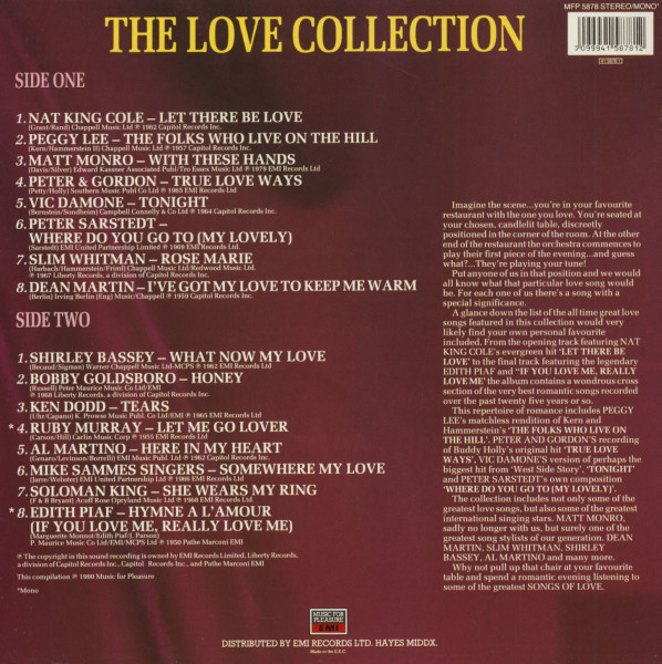 The Love Collection (LP)