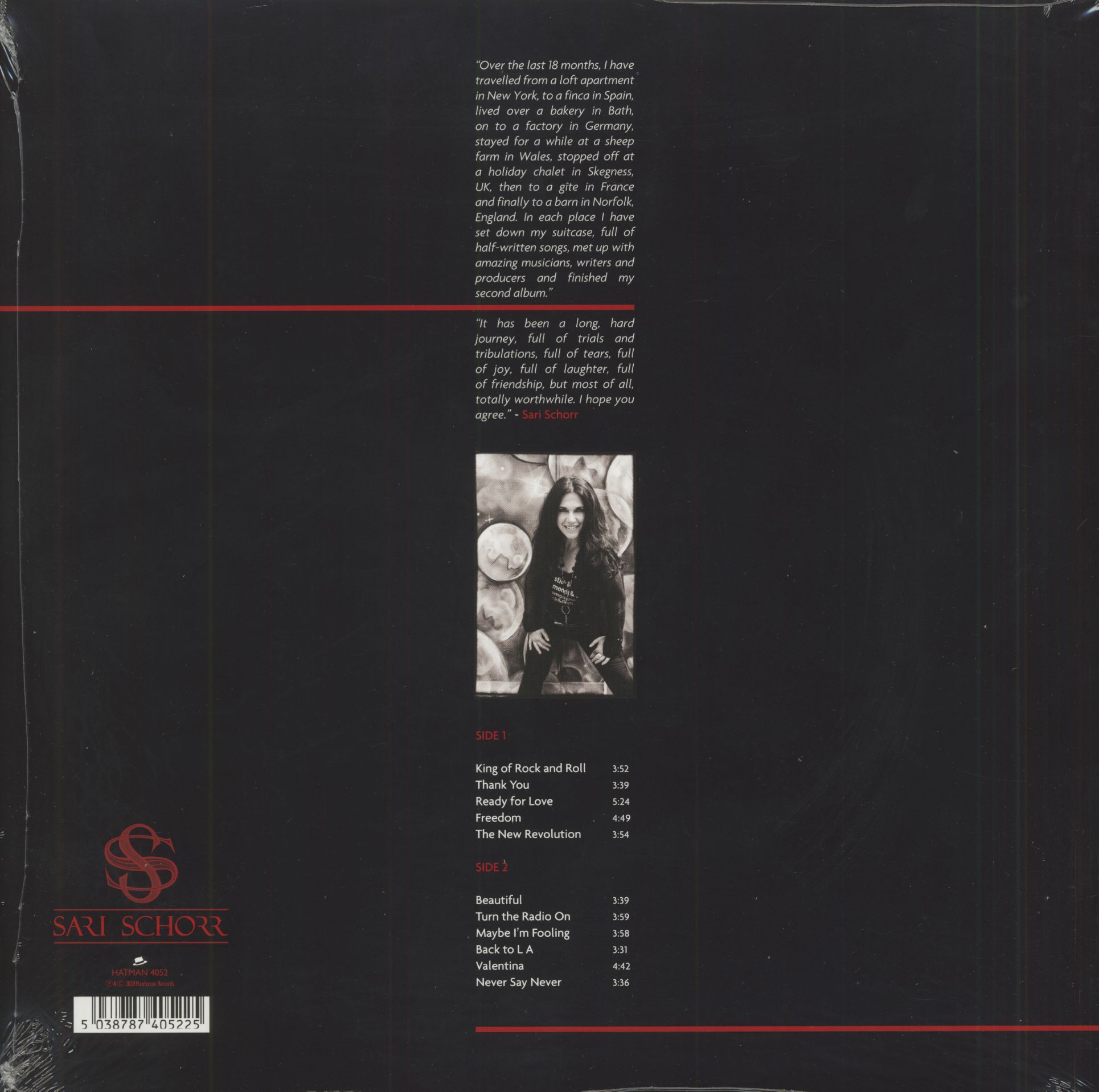 Sari Schorr LP Never Say Never LP Bear Family Records Sari Schorr LP Never Say Never LP Bear Family Records