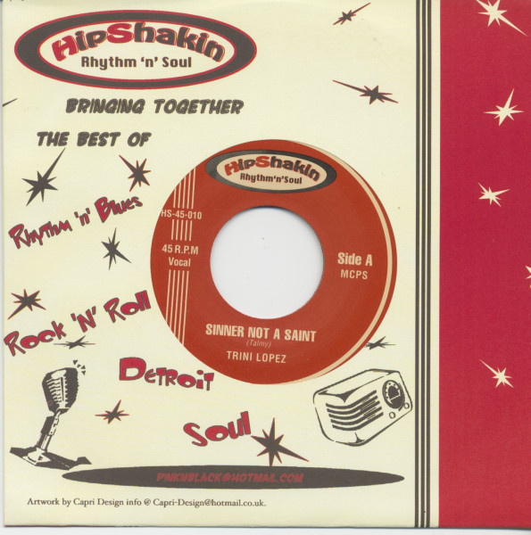 Sinner Not a Saint - Palm Of Your Hand (7inch, 45rpm) Sinner Not a Saint - Palm Of Your Hand (7inch, 45rpm)