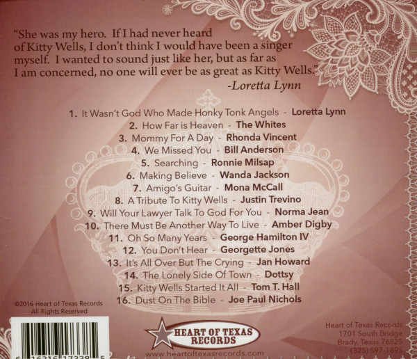 Remembering Kitty Wells (CD)