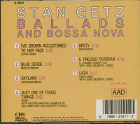 Aperçu: Ballads And Bossa Nova (CD) Aperçu: Ballads And Bossa Nova (CD)