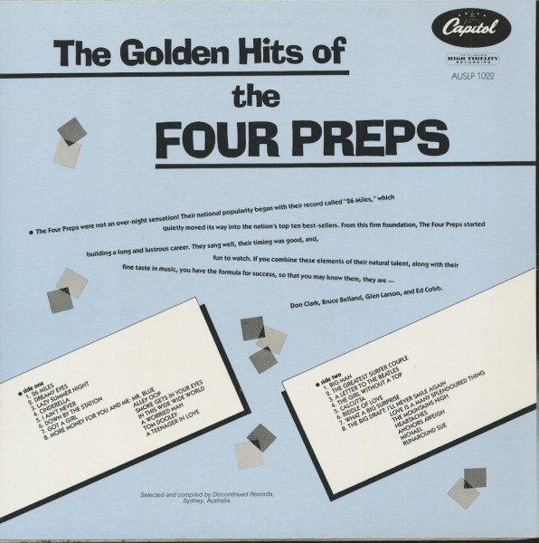 The Golden Hits Of The Four Preps (LP)