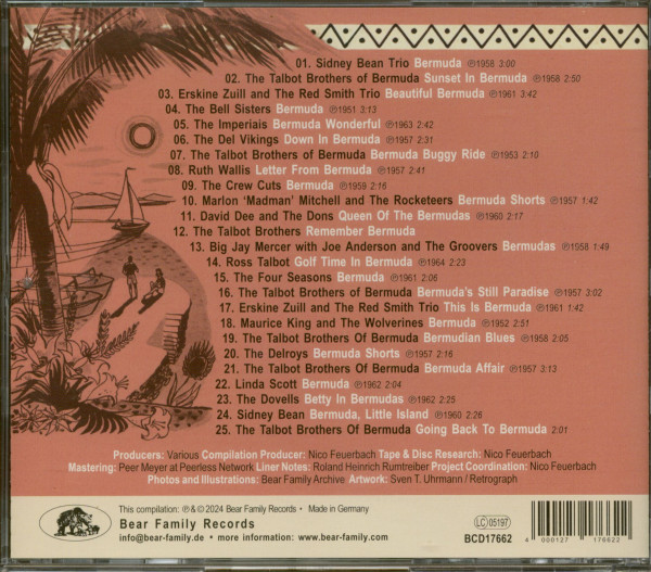 Destination Bermuda - 25 Yearning Melodies for your Bermuda Vacation (CD)