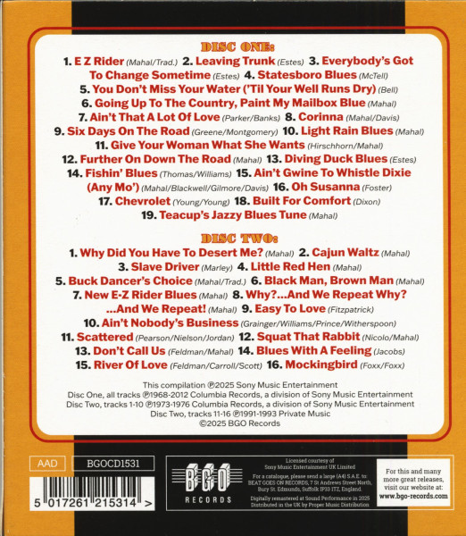 The Columbia & Private Music A's & B's (2-CD)