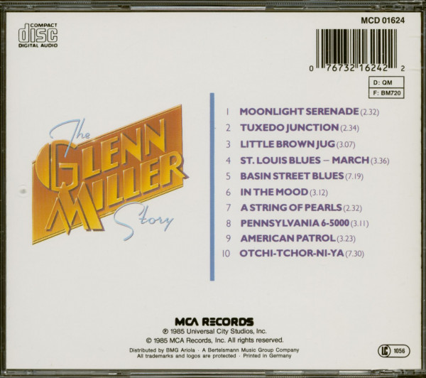 The Glenn Miller Story (CD)