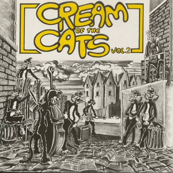Cream Of The Cats Vol.2 - The Rarest Psychobilly (LP) Cream Of The Cats Vol.2 - The Rarest Psychobilly (LP)