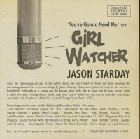 Aperçu: Girl Watcher - You're Gonna Need Me (7inch, 45rpm) Aperçu: Girl Watcher - You're Gonna Need Me (7inch, 45rpm)