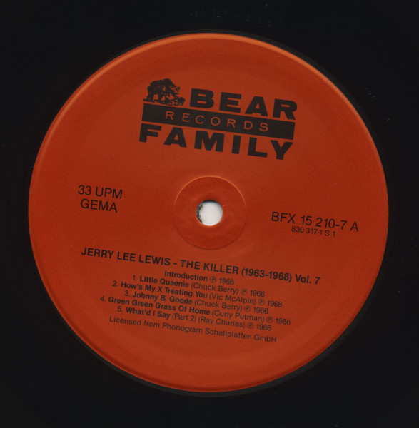 The Killer 1963-1968 (10-LP)