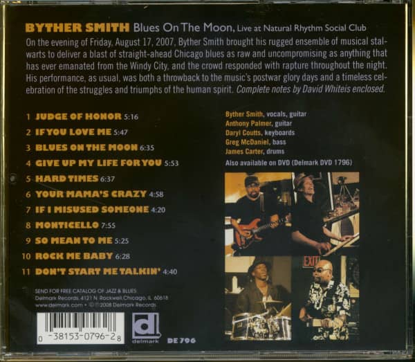 Smith, Byther Blues On The Moon: Live At The Natural Rhythm