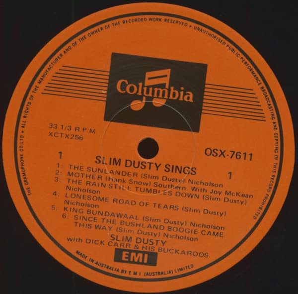 Slim Dusty Sings (LP)
