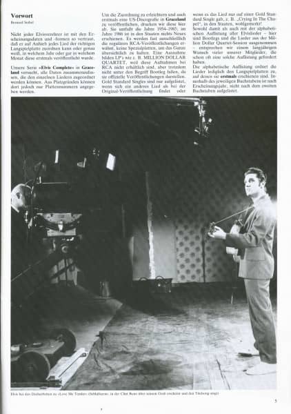 Graceland Extra Magazin Nr.14 - 1986