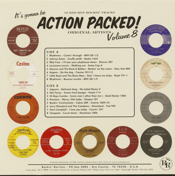 Action Packed! Vol.8 (LP)