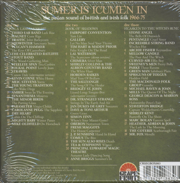 Sumer Is Icumen In - The Pagan Sound Of British And Irish Folk 1966-75 (3-CD)