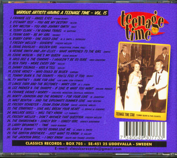 Teenage Time Vol.15 (CD)