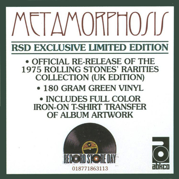 Metamorphosis - Special Edition (LP, 180g, Hunter Green Vinyl, Ltd)